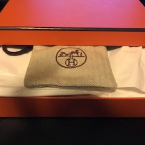 Hermes Constance Reversible Belt Black/Brown